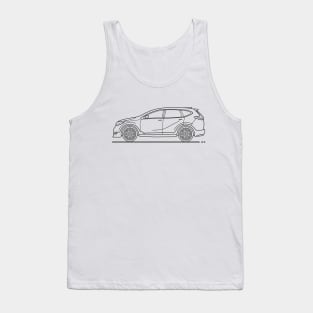 cr v b Tank Top